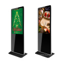 Floor standing indoor advertising lg digital display stands signage